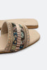 Peach Ladies Casual Slippers