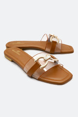 Mustard Ladies Casual Slippers
