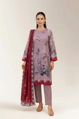 Printed Unstitched 3PC