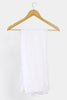 Women Crinkle Chiffon Off White Dupatta from Sohaye