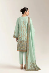Printed Unstitched 3PC