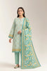 Printed Unstitched 3PC