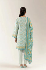 Printed Unstitched 3PC