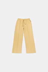 Knitted Fleece-Mustard Co-ord Set