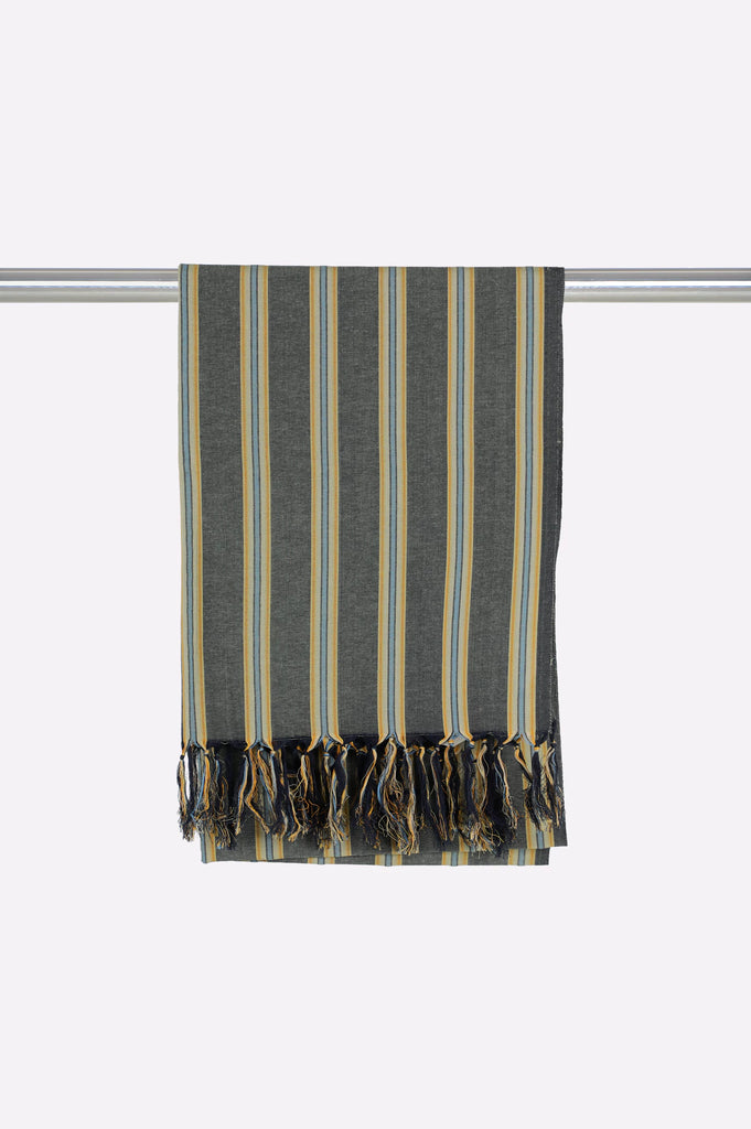 Grey Plain Dupatta