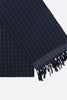 Navy Blue Plain Dupatta