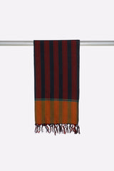 Maroon Crinkle Chiffon Dupatta