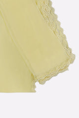Yellow Lace Dupatta