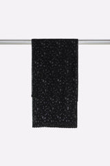 Black Plain Dupatta