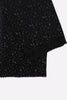 Black Plain Dupatta