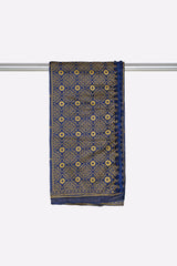 Blue Printed Dupatta