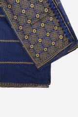 Blue Printed Dupatta