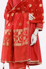 Rust Plain Dupatta