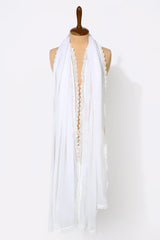 White Lace Dupatta