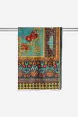 Green Printed Dupatta