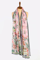 Pink Printed Dupatta