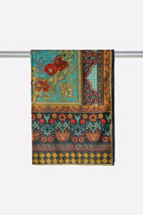 Green Printed Dupatta