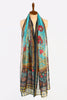 Green Printed Dupatta