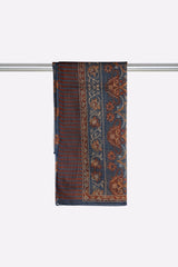 Blue Printed Dupatta