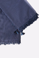 Blue Lace Dupatta
