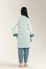 Printed Cambric Beige 2PC