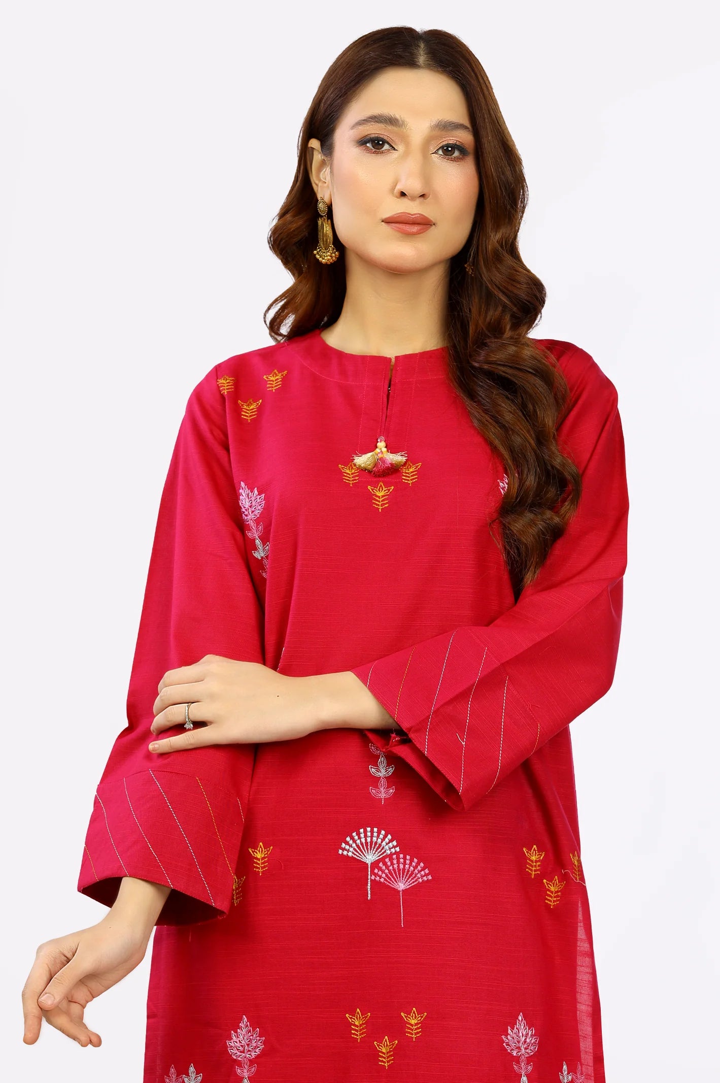 Khaddar Embroidered 2PC Suit From Sohaye By Diners