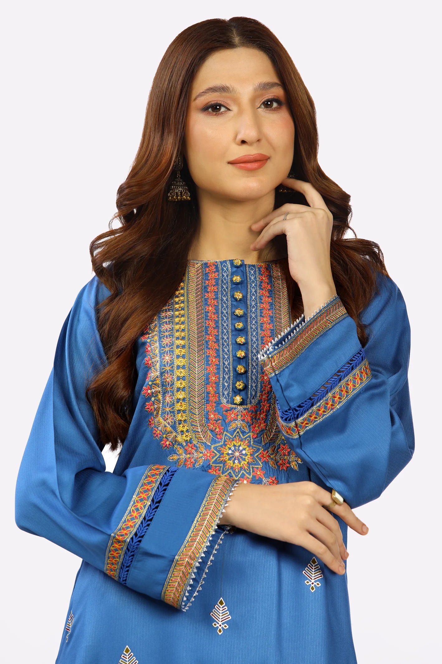Cottel Embroidered 2PC Suit From Sohaye By Diners