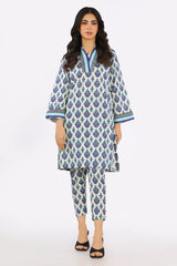Light Blue Printed 2PC