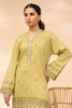 2PC Embroidered Suit - Diners