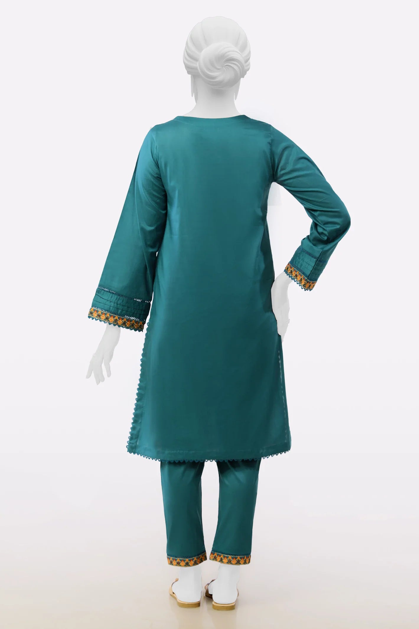 Teal Stylised 2PC From Sohaye By Diners