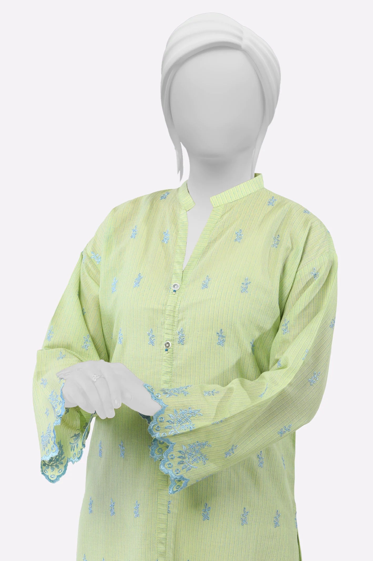 Light Green Embroidered 2PC From Sohaye By Diners