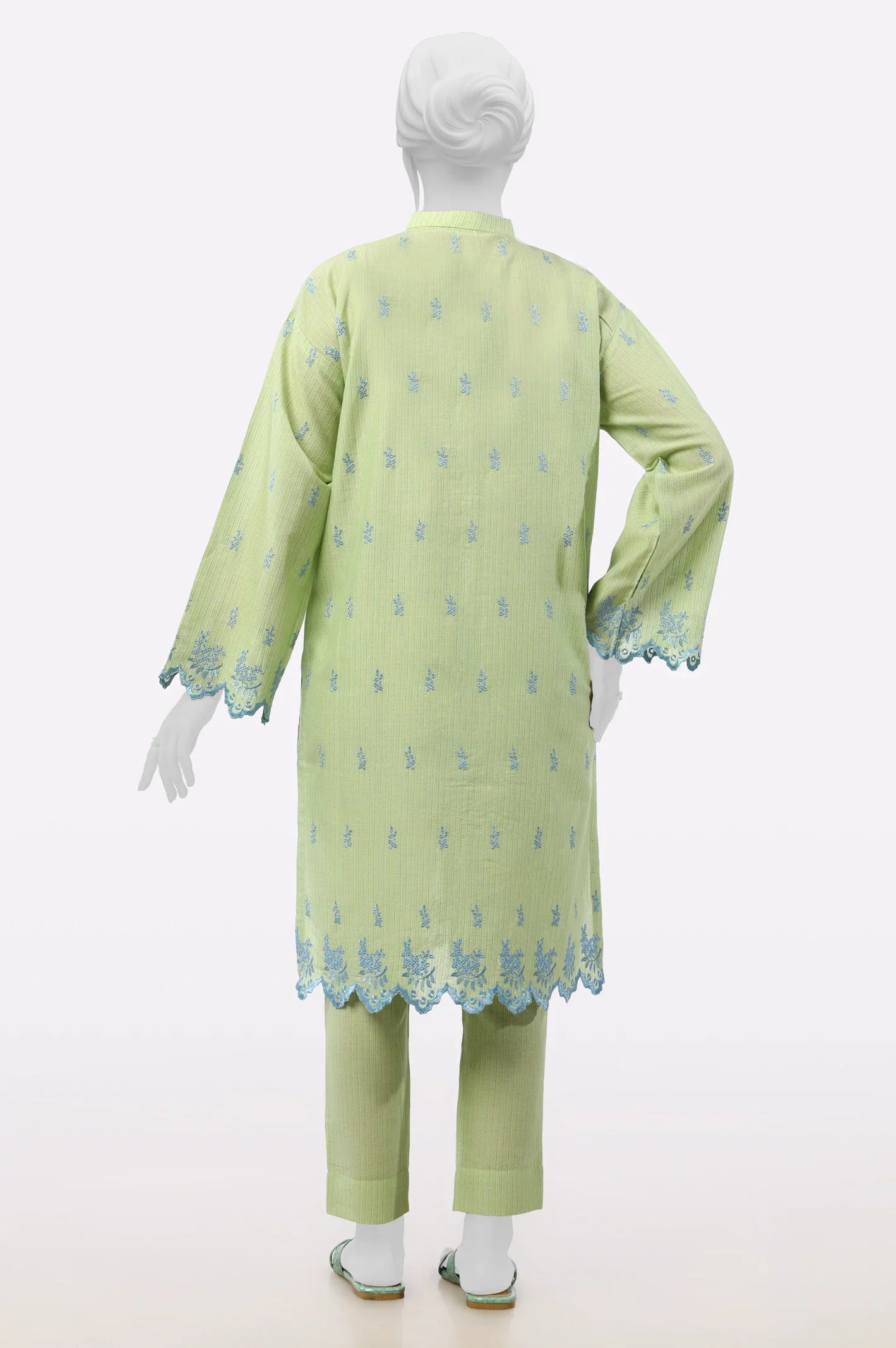 Light Green Embroidered 2PC From Sohaye By Diners