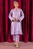 2PC Jacquard Solid Suit - Diners