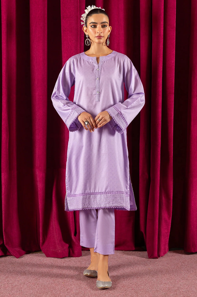 2PC Jacquard Solid Suit - Diners