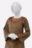 Brown Embroidered 2PC From Sohaye By Diners