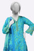 Blue Ready To Wear Embroidered Kurti with Dupatta