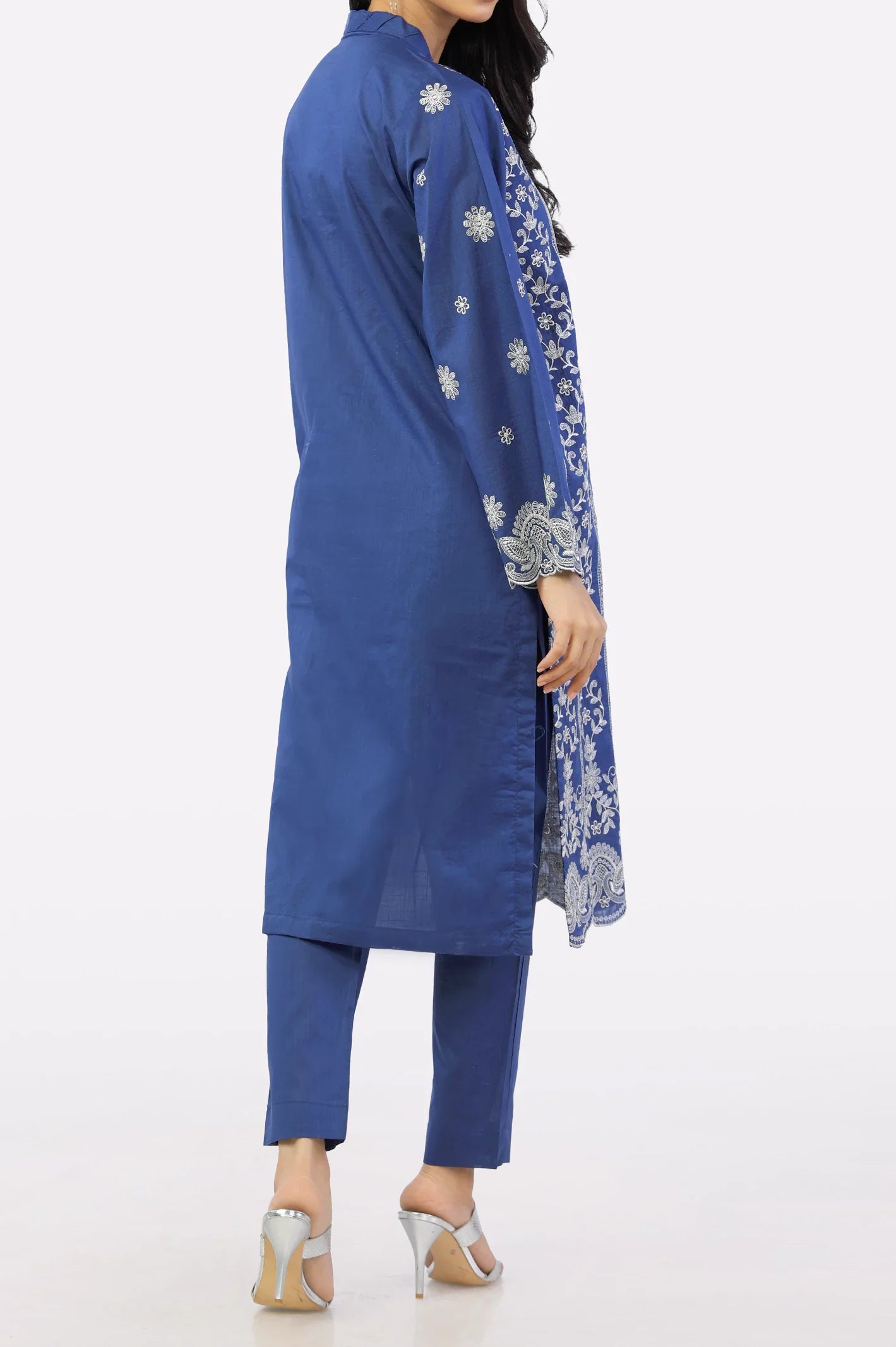 Blue Embroidered 2PC From Sohaye By Diners