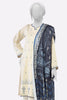 Ivory Embroidered Kurti With Dupatta From Sohaye By Diners