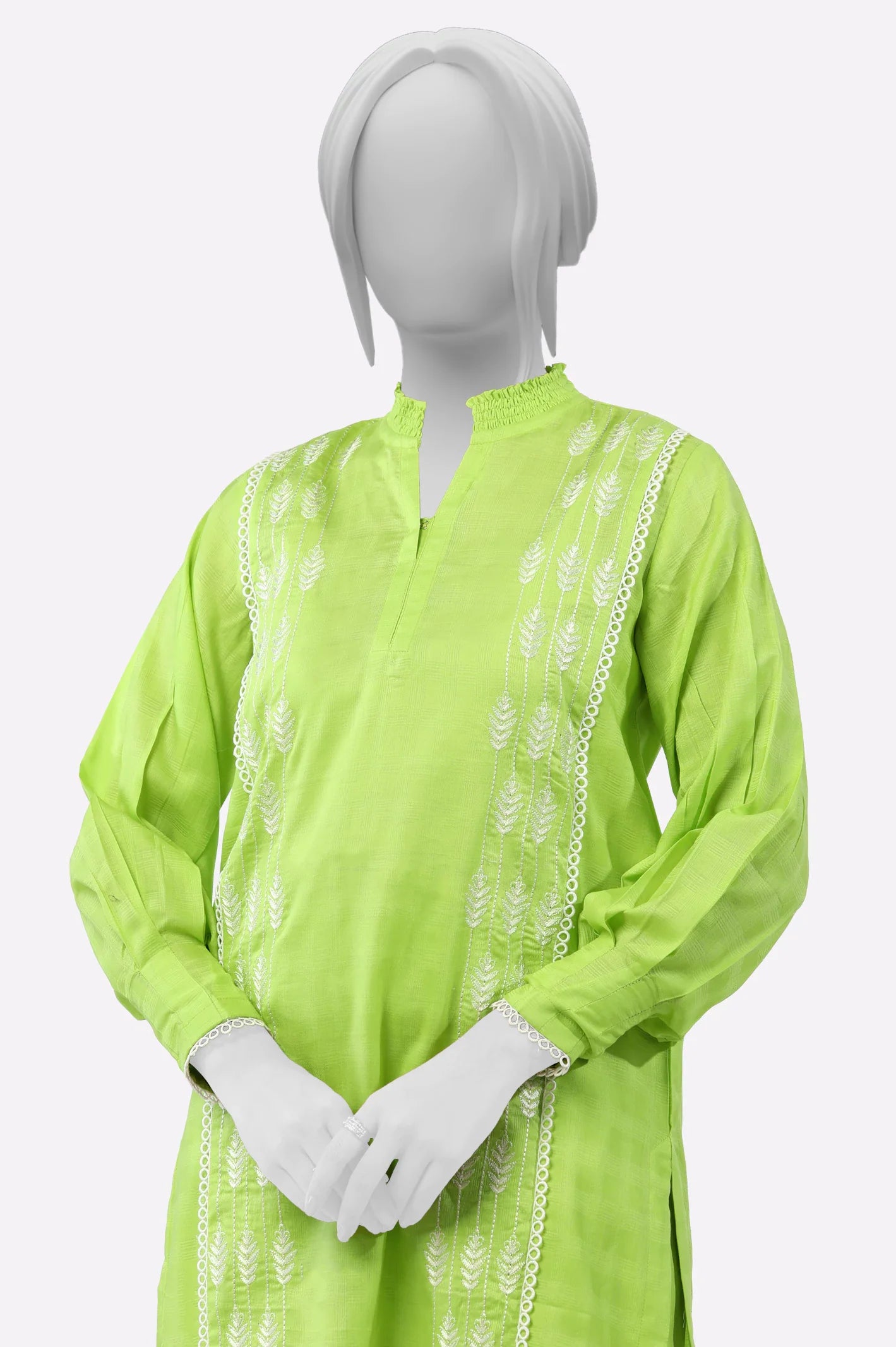 Green Embroidered 2PC From Sohaye By Diners