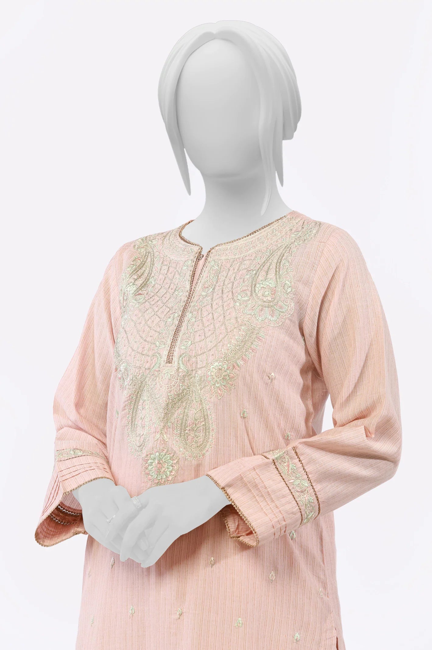 Pink Embroidered 2PC From Sohaye By Diners