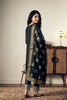 Printed Black 2PC Suit