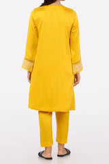 Yellow Embroidered 2PC