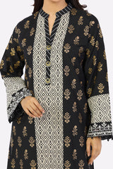 Black Block Printed 2PC