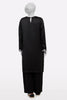 Black Embroidered 2PC