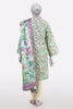 Sea Green Printed Kurti With Dupatta