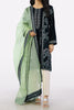 Teal Embroidered Kurti With Dupatta From Sohaye By Diners