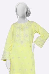 Yellow Embroidered 2PC From Sohaye By Diners