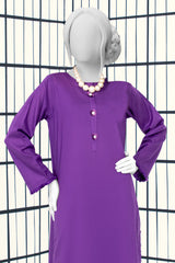 Womens Purple 2PC Ready To Wear Suit