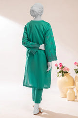 Sea Green Embroidered 2PC