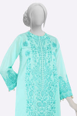 Sea Green Embroidered 2PC